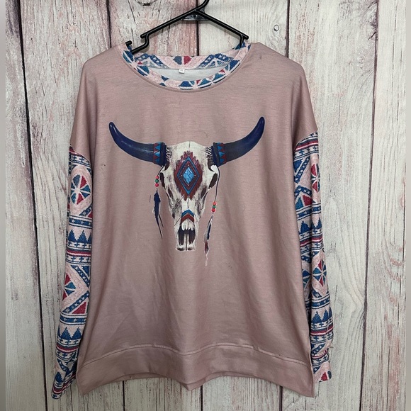 long horn long sleeved shirt - Picture 1 of 4